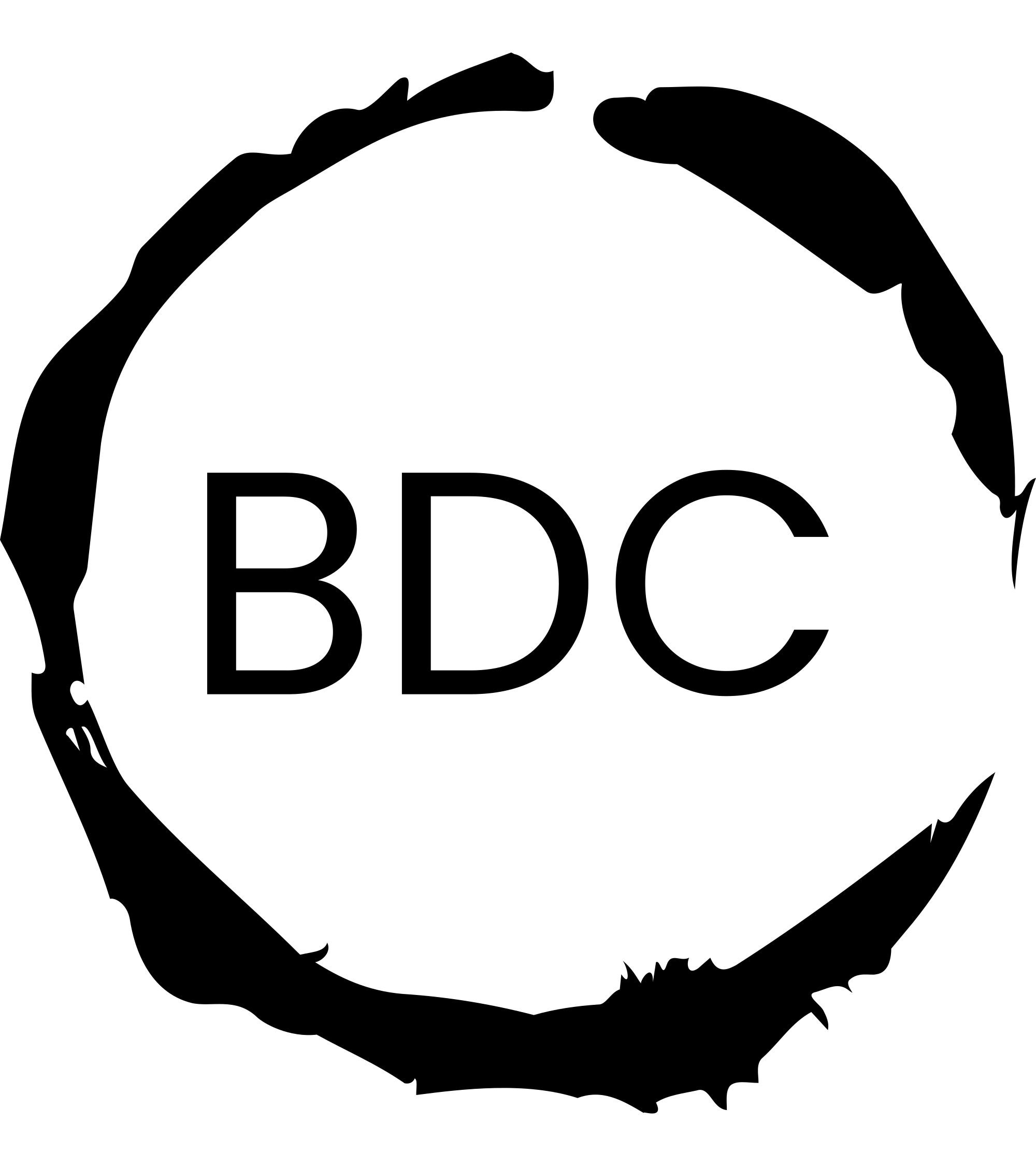 Authors Logo - BDC characters in a circle